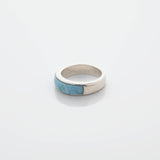 Larimar Eternity Ring Band