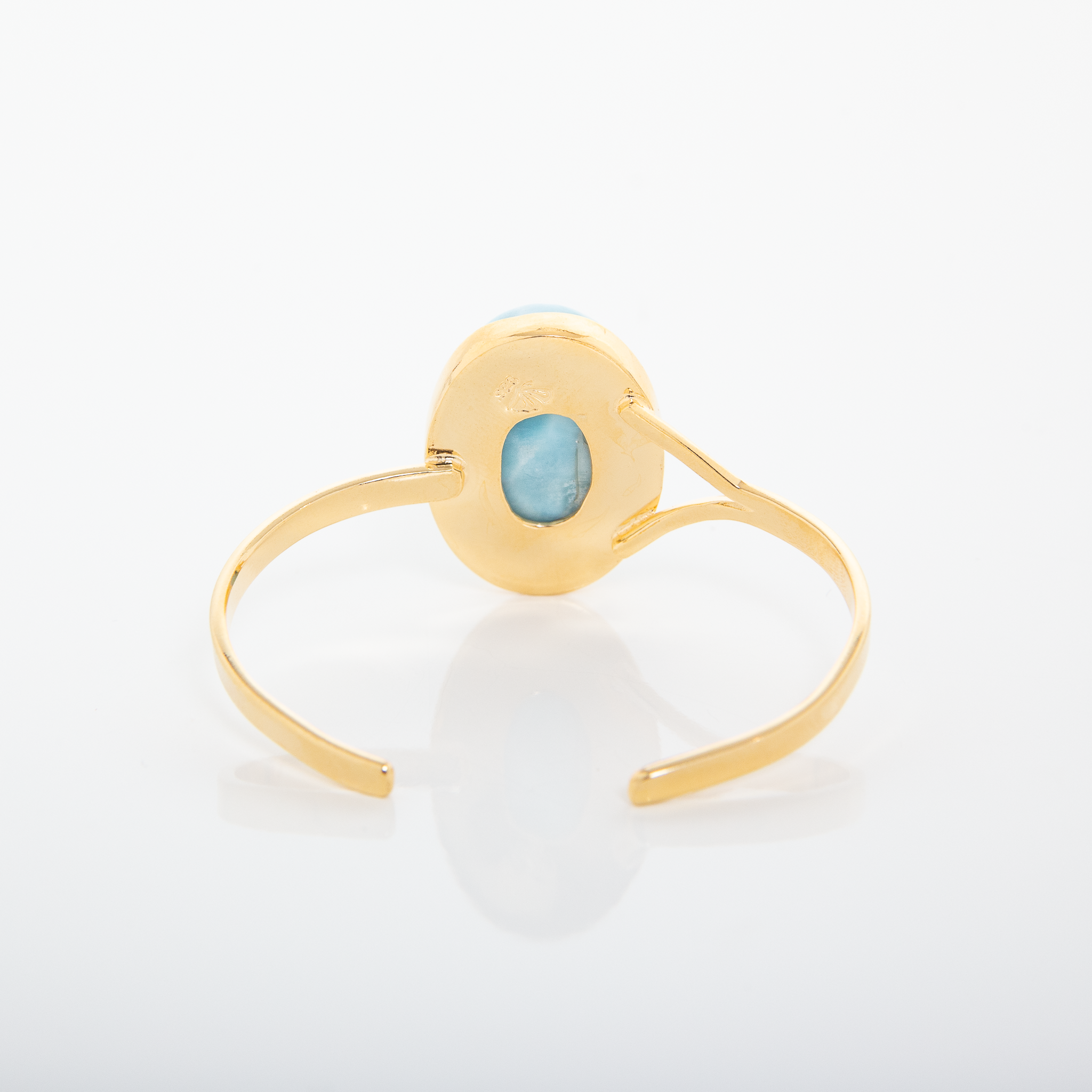 Larimar Gold Vermeil Cuff Iris