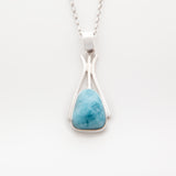 Larimar Stone Pendant Mariela