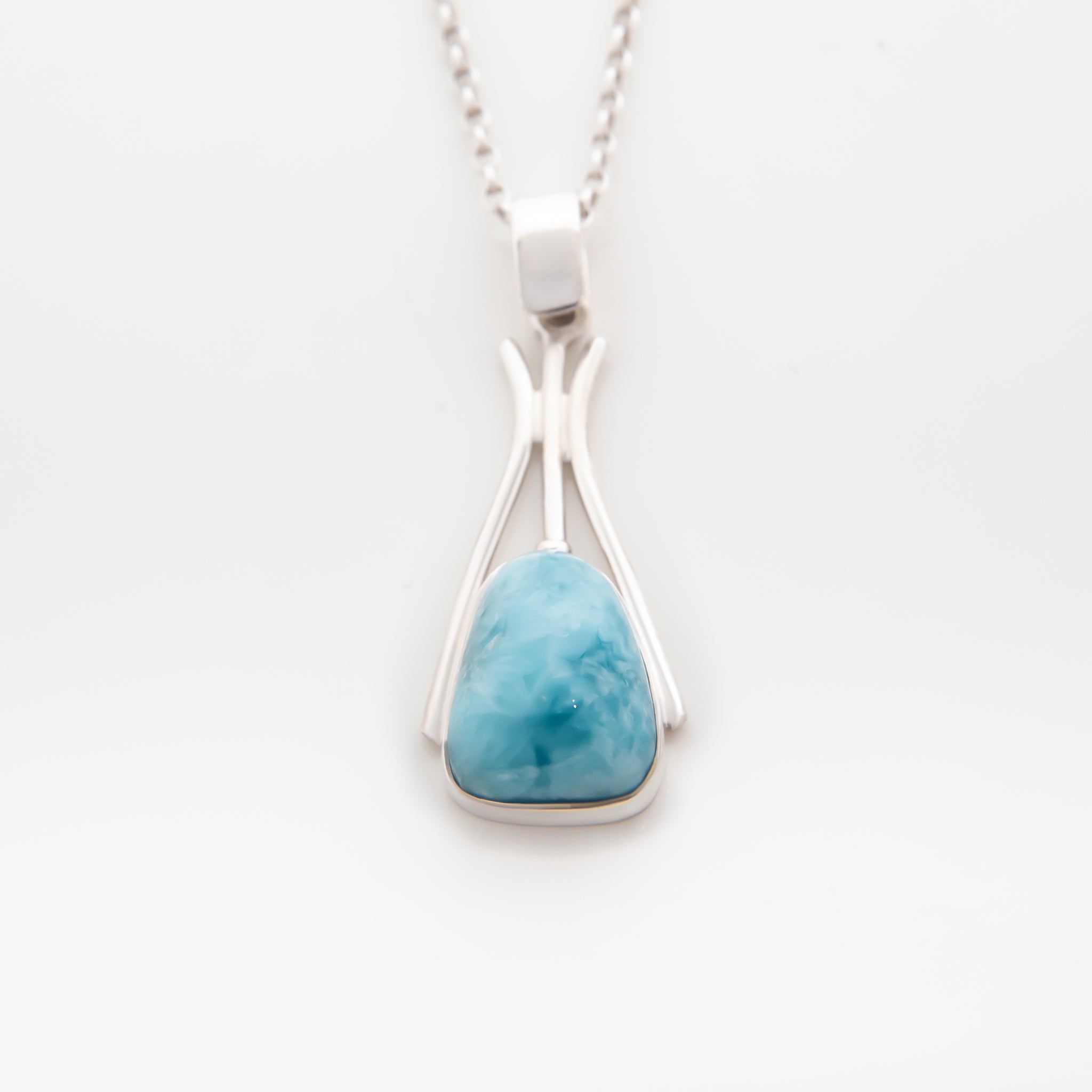 Larimar Stone Pendant Mariela