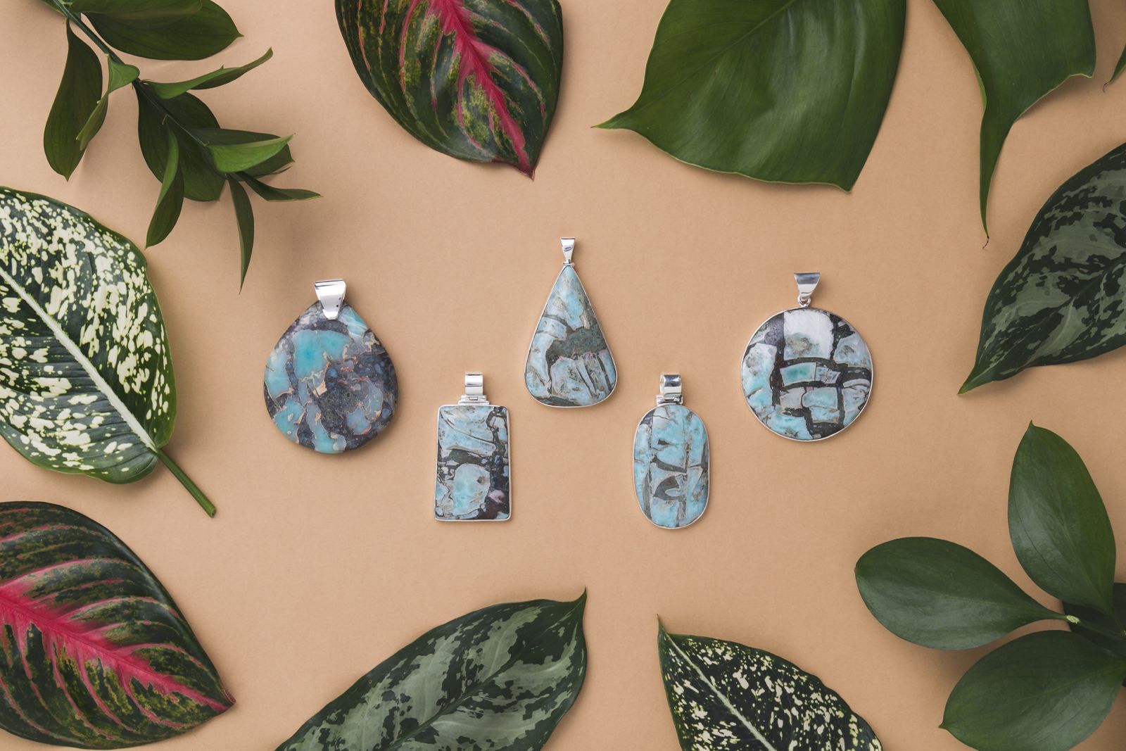 Black Larimar Jewelry