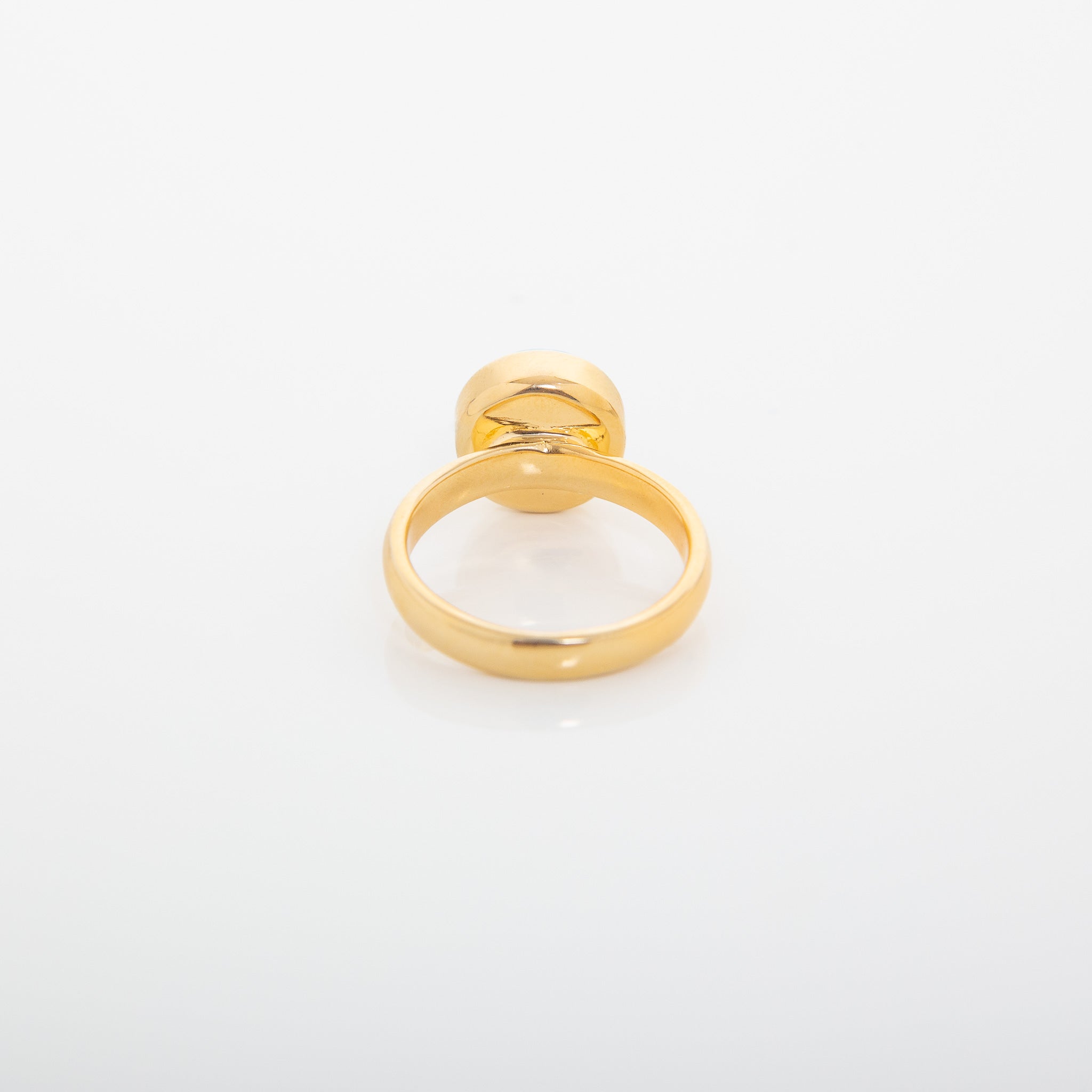 Larimar Gold Vermeil Ring Matti