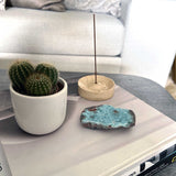 Larimar rock for your living room decoration
