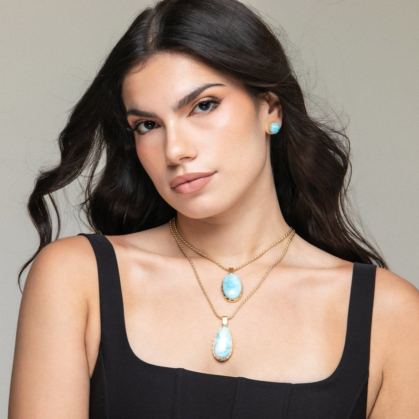 Gold Vermeil Lune Pendant