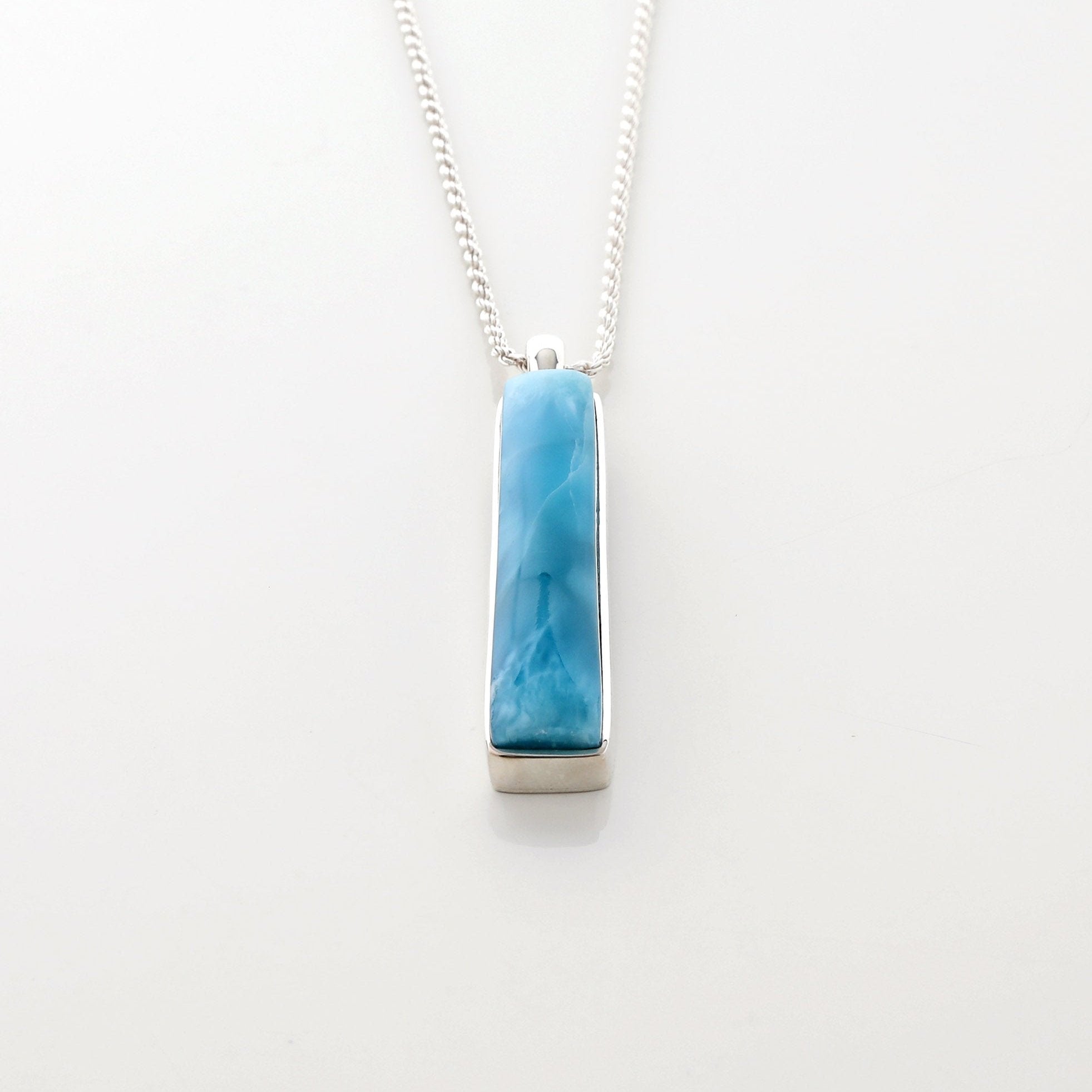 Larimar Stone Pendant Mabel