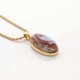 Gold Vermeil Larimar Pendant Millie