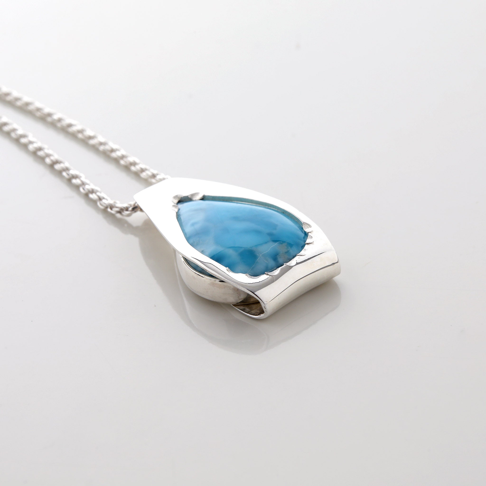 Paloma Larimar Stone Pendant