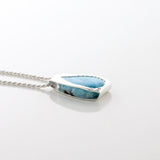 Pavona Larimar Stone Blue Pond Pendant