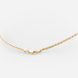 Rope Gold Vermeil Chain