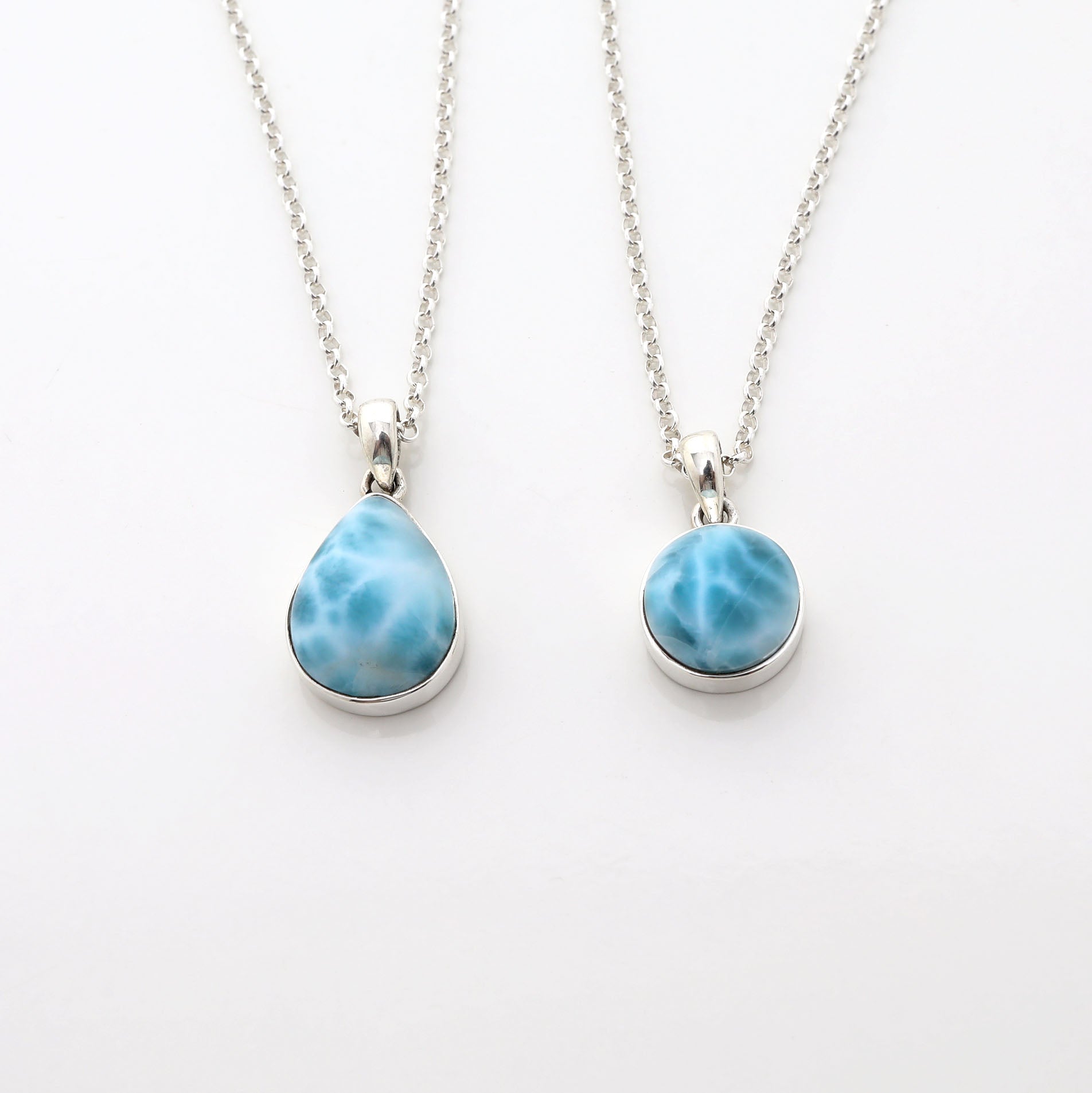 Larimar Duo Pendant Sara