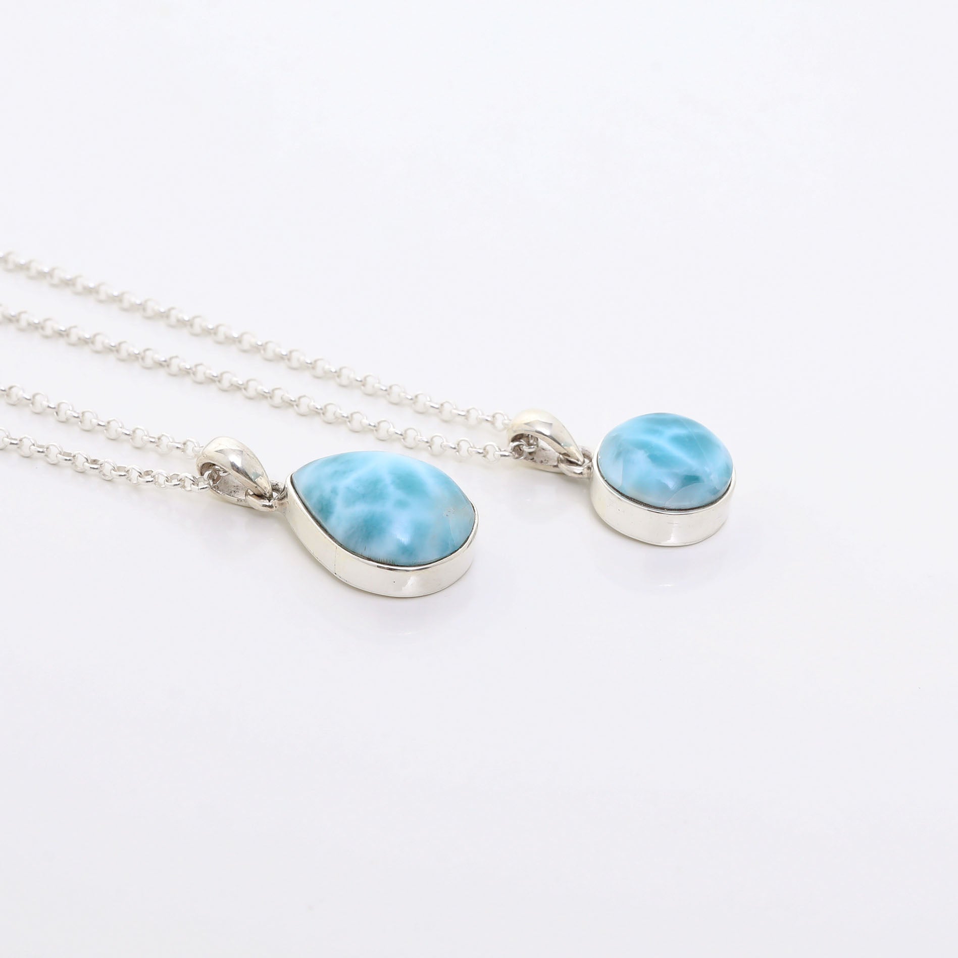 Larimar Duo Pendant Sara