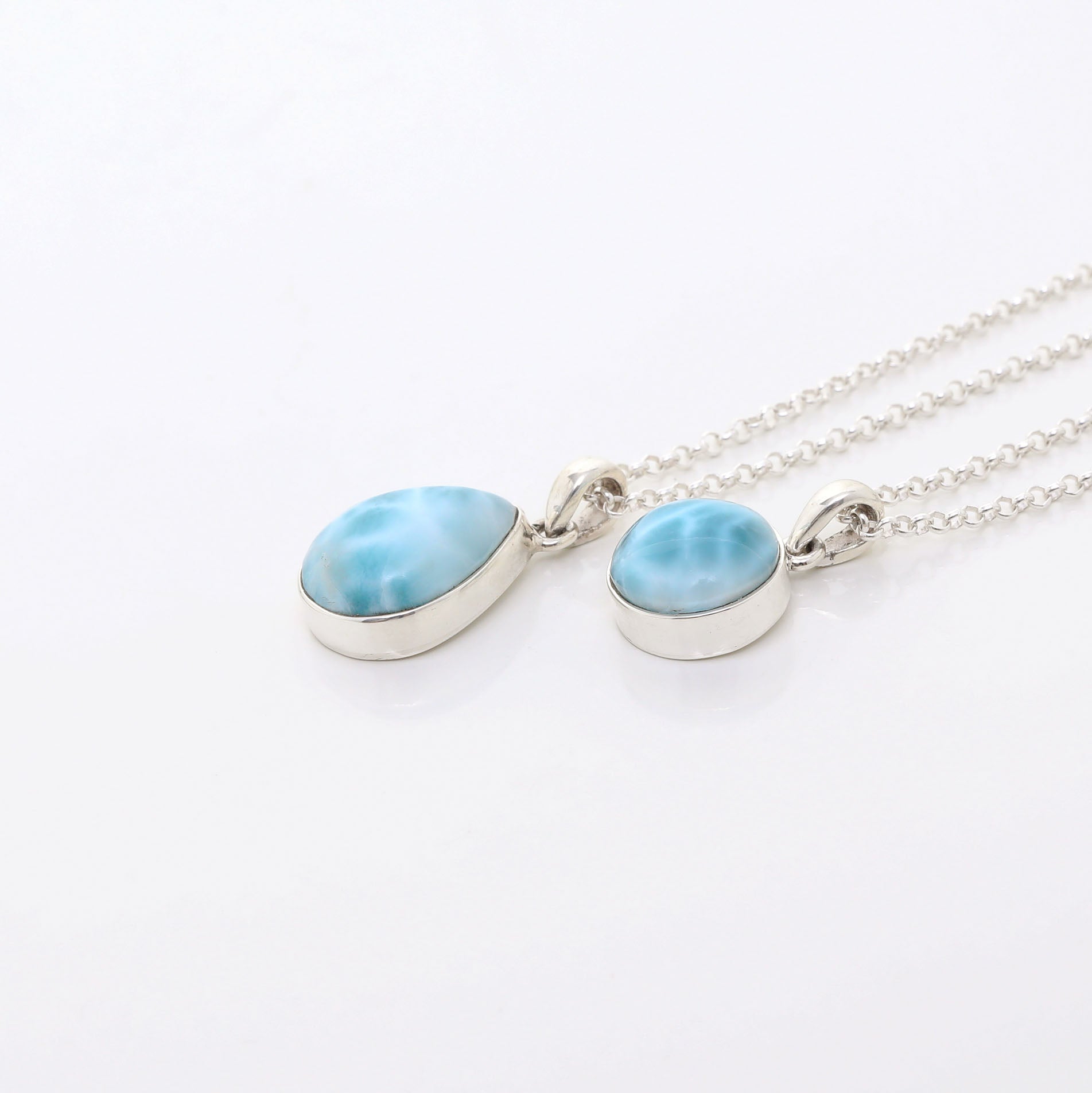 Larimar Duo Pendant Sara