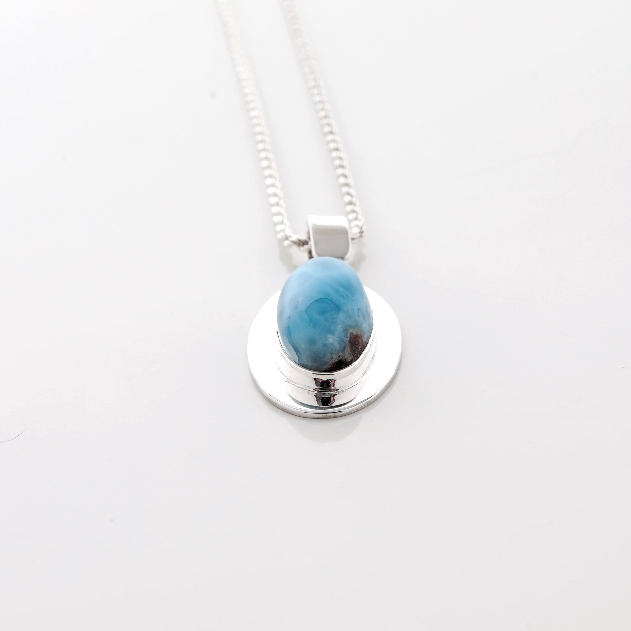 Larimar Stone Pendant Sorrento