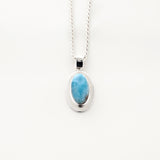 Larimar Stone Pendant Sorrento