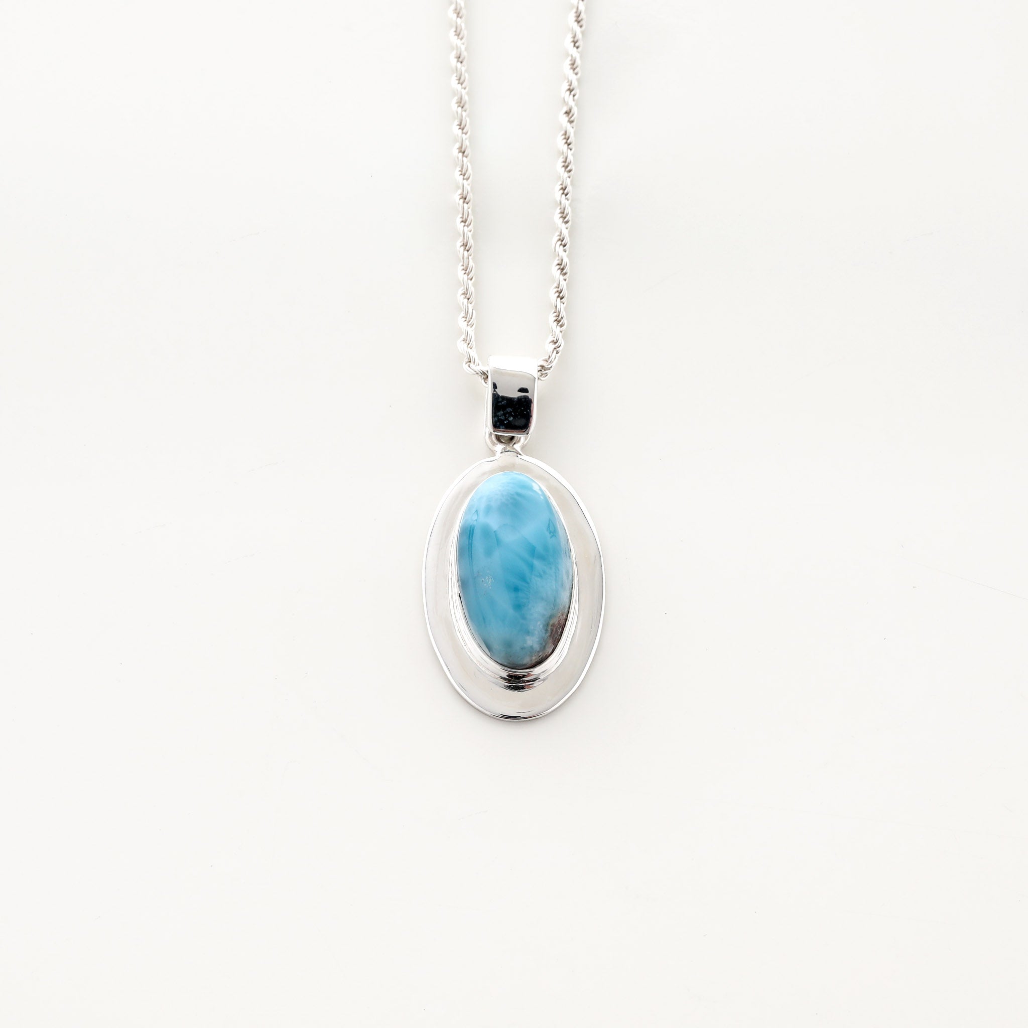 Larimar Stone Pendant Sorrento