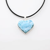Larimar Heart Pendant Stella