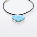 Larimar Heart Pendant Stella
