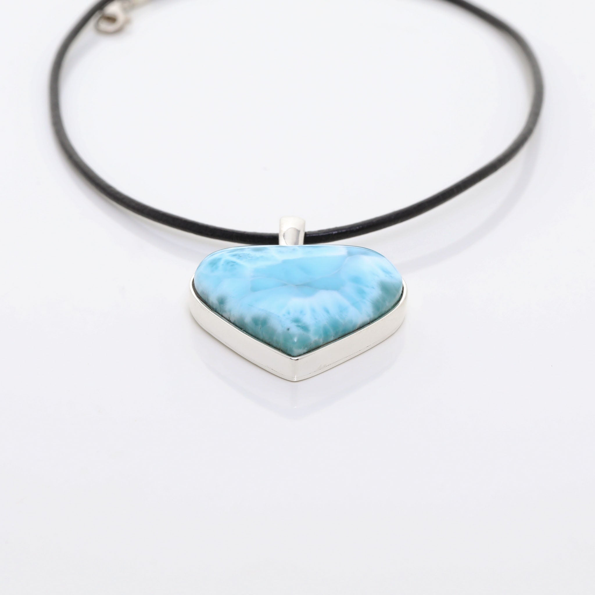 Larimar Heart Pendant Stella