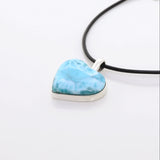 Larimar Heart Pendant Stella