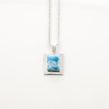 Larimar Stone Pendant Sura