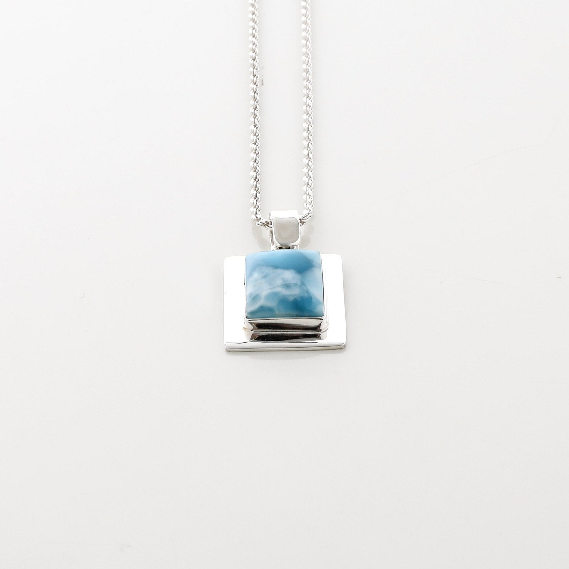 Larimar Stone Pendant Sura