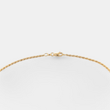 Thin Rope Gold Vermeil Chain