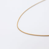 Gold Vermeil Thin Wheat Chain