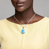 Larimar Pendant Viola