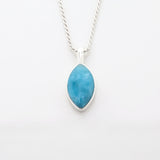 Larimar Pendant Vivian Marquis Cut