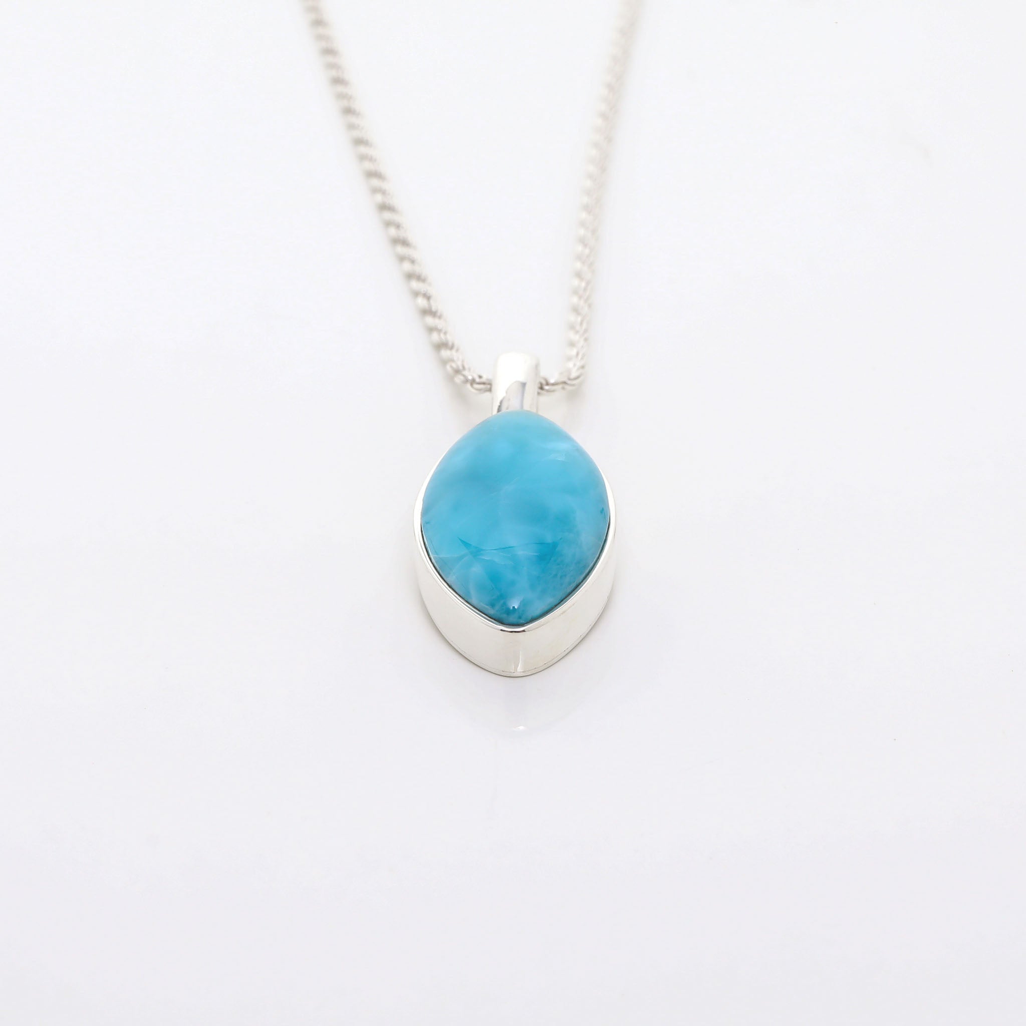 Larimar Pendant Vivian Marquis Cut