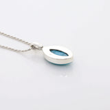Larimar Pendant Vivian Marquis Cut
