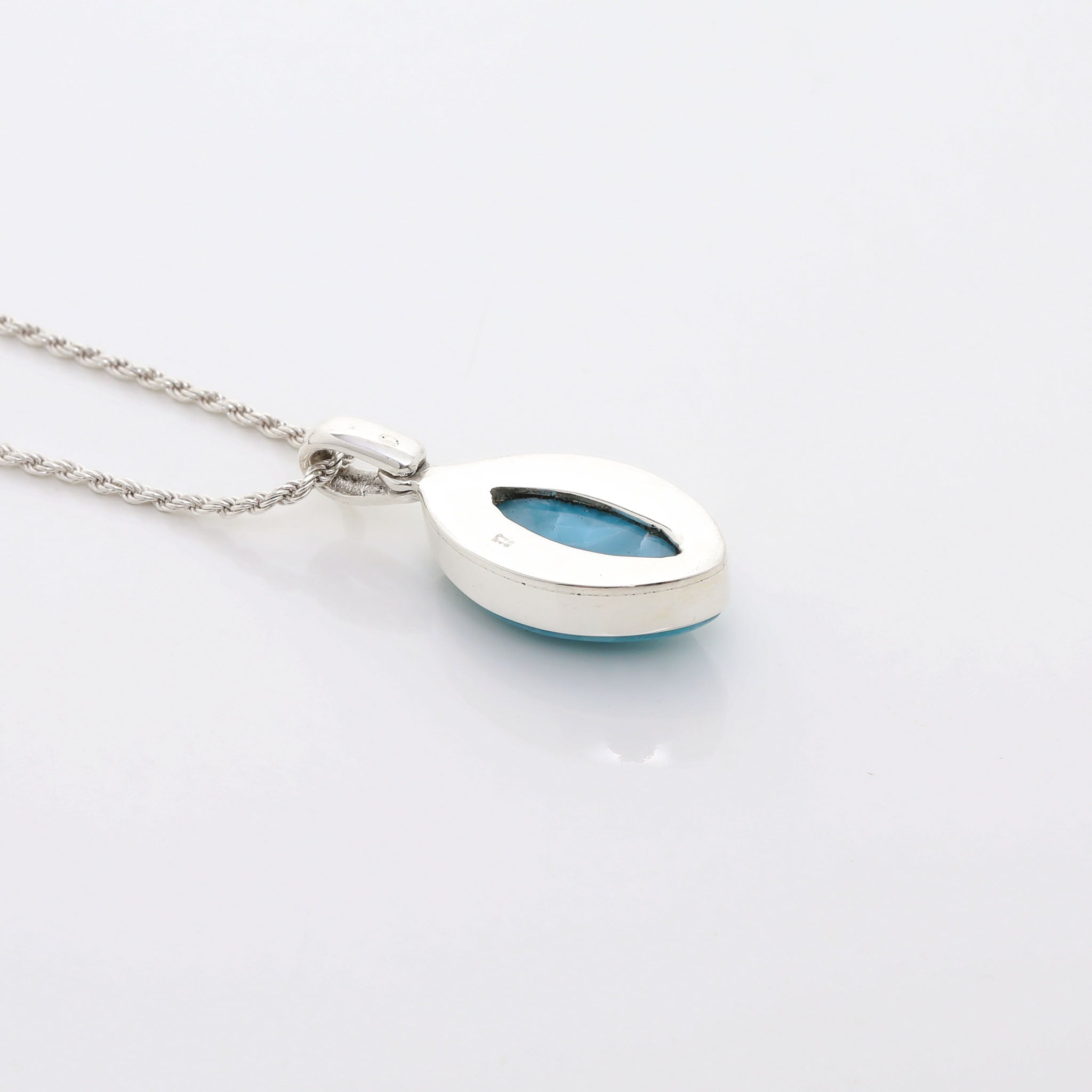 Larimar Pendant Vivian Marquis Cut