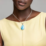 Larimar Pendant Violeta