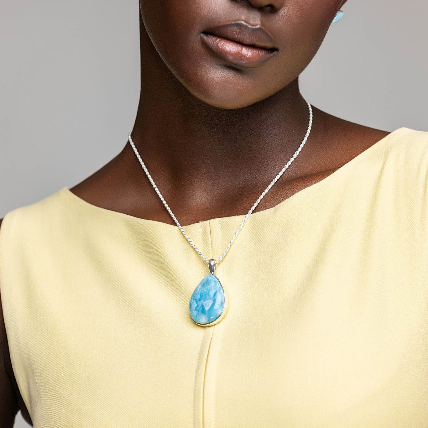 Larimar Pendant Vivi