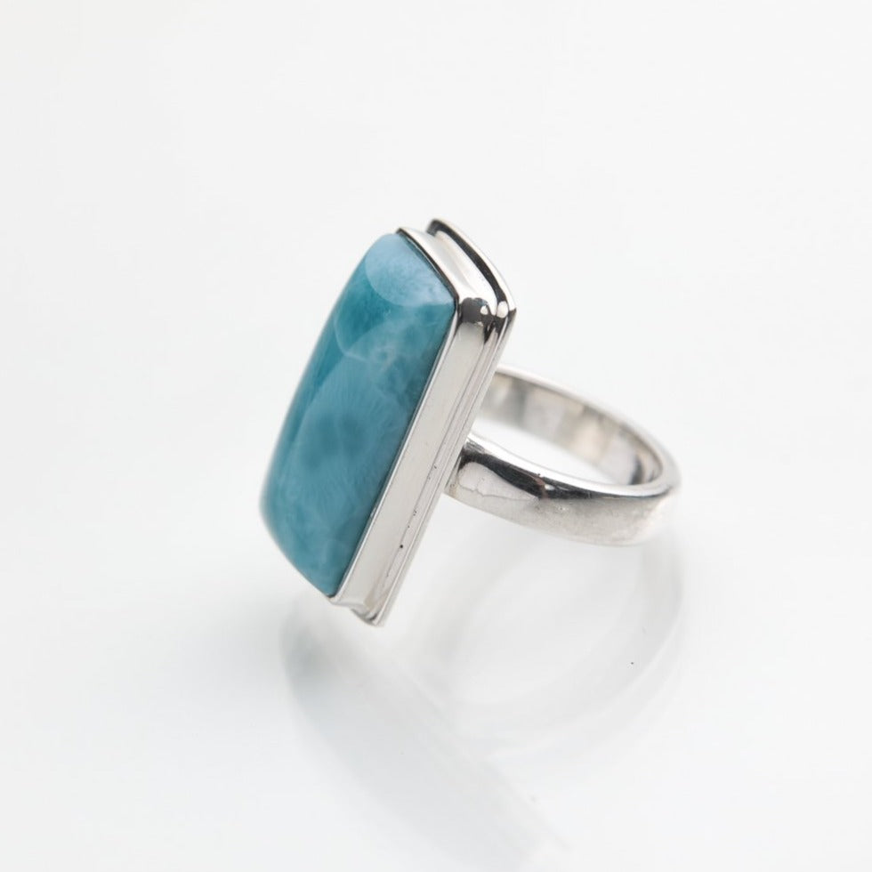 Larimar Blue ring