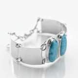 Larimar stones bracelet