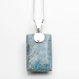 Larimar Specimen Pendant