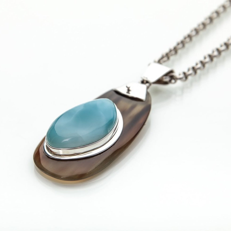 Cow horn Pendant