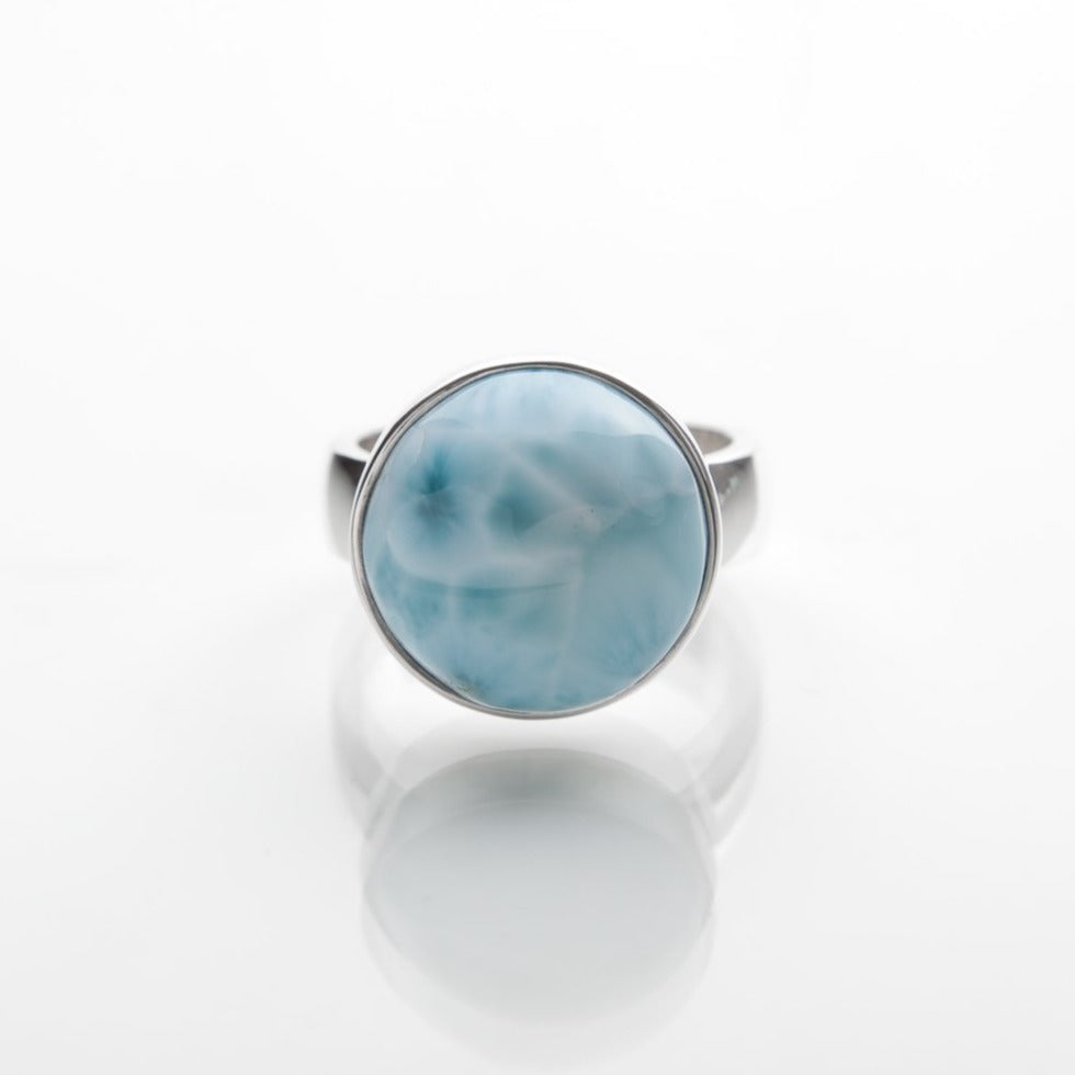 Larimar Round Ring, Victory