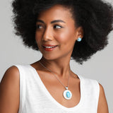 Larimar Pendant Elaine