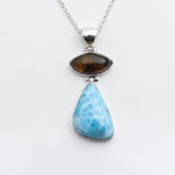 Larimar Amber Pendant, Martina