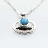 Larimar Amber Pendant Bahía