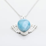 Larimar Pendant, Angela