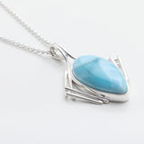 Larimar Pendant, Angela