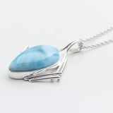 Larimar Pendant, Angela