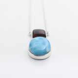 Larimar Amber Necklace Lanah