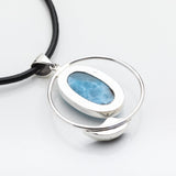 Larimar Amber Pendant, Isleña I