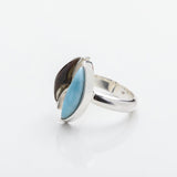 Larimar Amber Ring, Jaiba