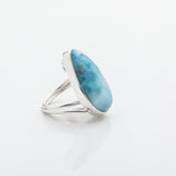 Teardrop Larimar Ring, Massiel