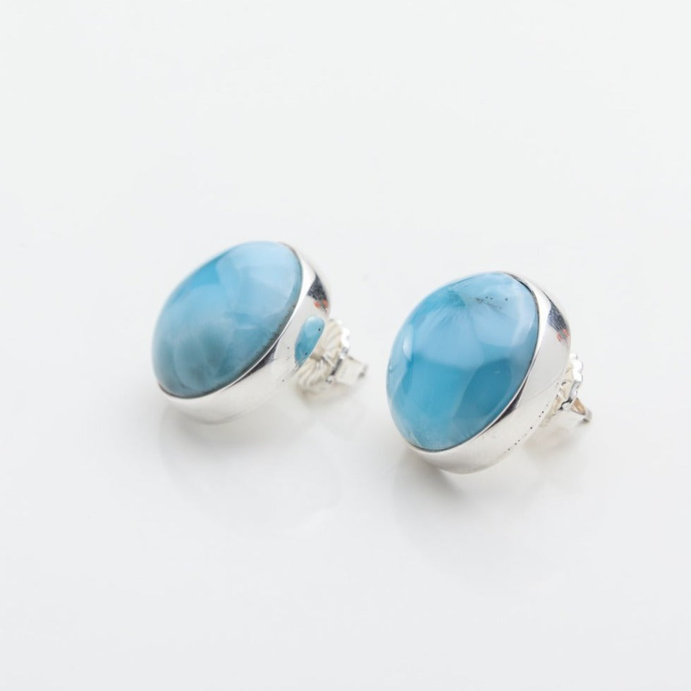 Larimar Earrings, Betty